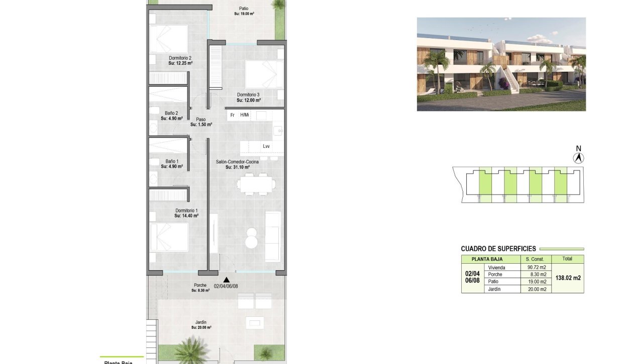 Nouvelle construction - Bungalow - Alhama De Murcia - Condado De Alhama