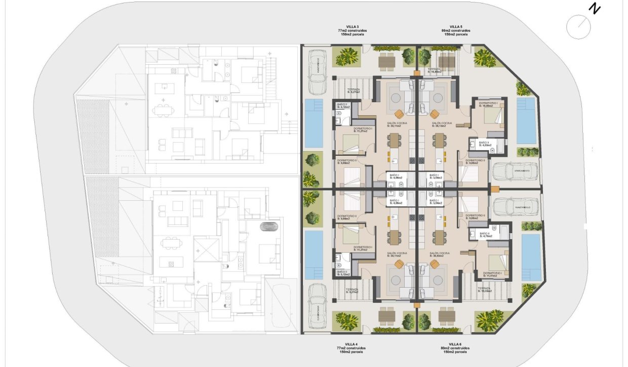 New Build - Quad House - Torre Pacheco - El Alba