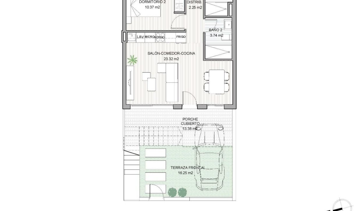 Nouvelle construction - Bungalow - San Pedro del Pinatar - El Salero