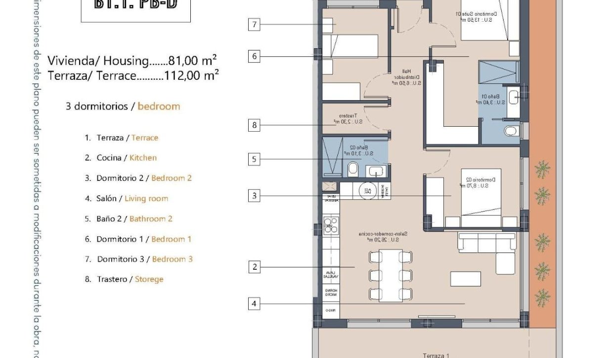 Obra nueva - Apartamento  - Los Alcázares - La Serena Golf