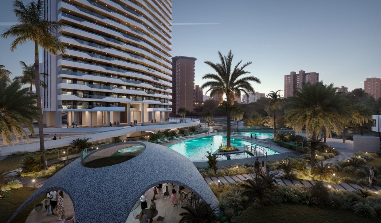 Obra nueva - Apartamento  - Benidorm - Poniente
