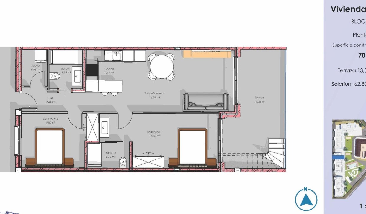 Obra nueva - Ático - Guardamar del Segura - EL RASO