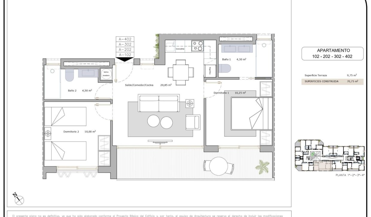 Obra nueva - Apartamento  - San Pedro del Pinatar - Lo Pagan