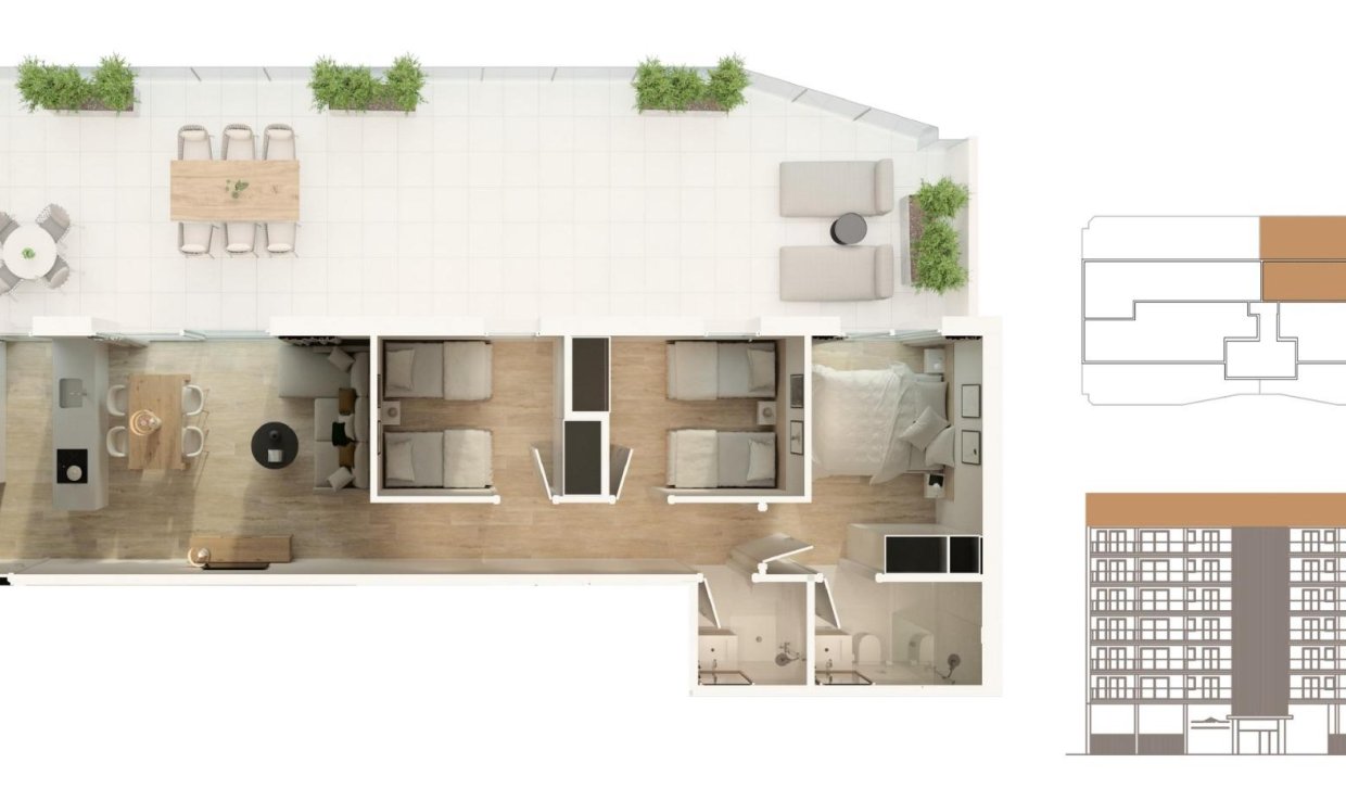 Nieuwbouw Woningen - Penthouse - Moncofa - Playa de Moncofa