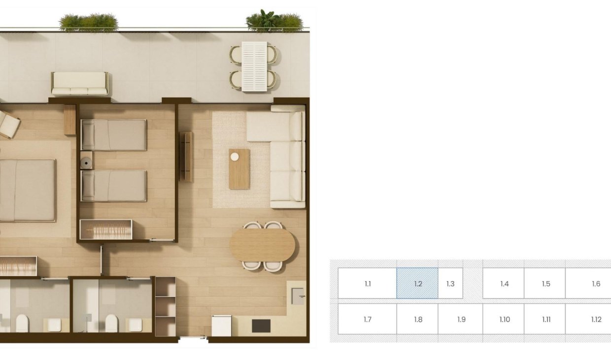 Nieuwbouw Woningen - Appartement  - Moncofa - Playa de Moncofa