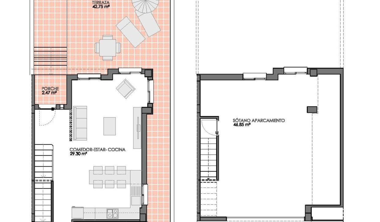 Nowy budynek - Dom typu quad - Bigastro - pueblo