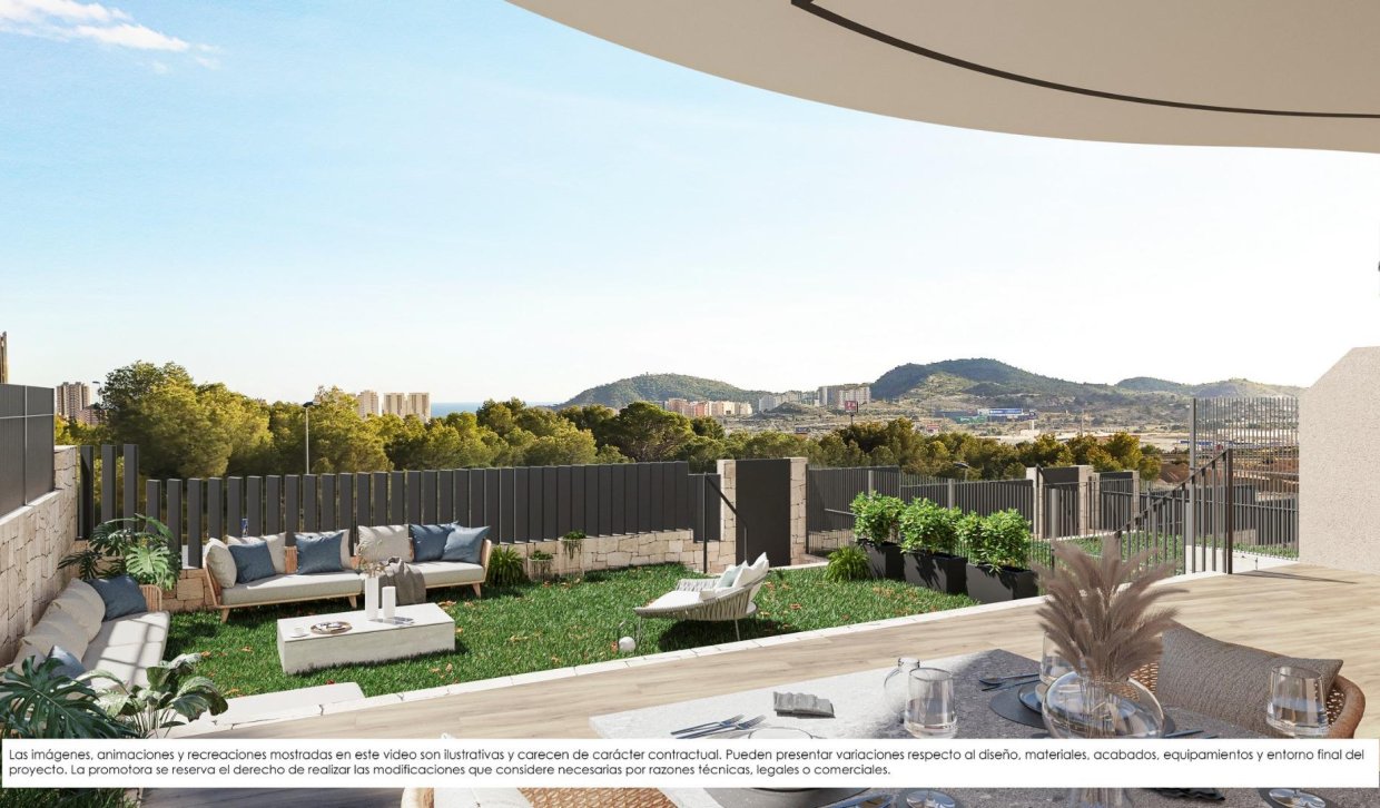 Obra nueva - Ático - Finestrat - Campana Garden