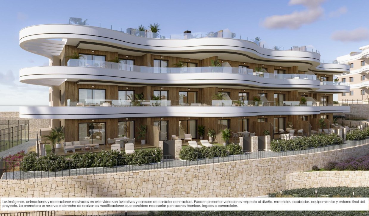 Nouvelle construction - Appartement - Finestrat - Campana Garden