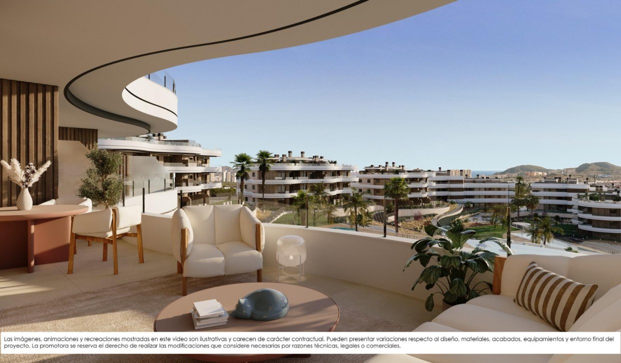 New Build - Apartment  - Finestrat - Campana Garden