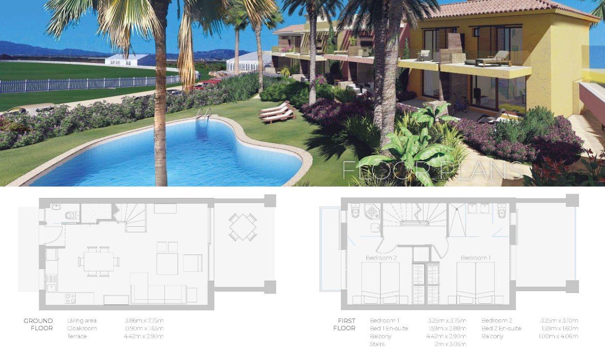 Obra nueva - Town House - Cuevas Del Almanzora - Desert Springs Golf Club