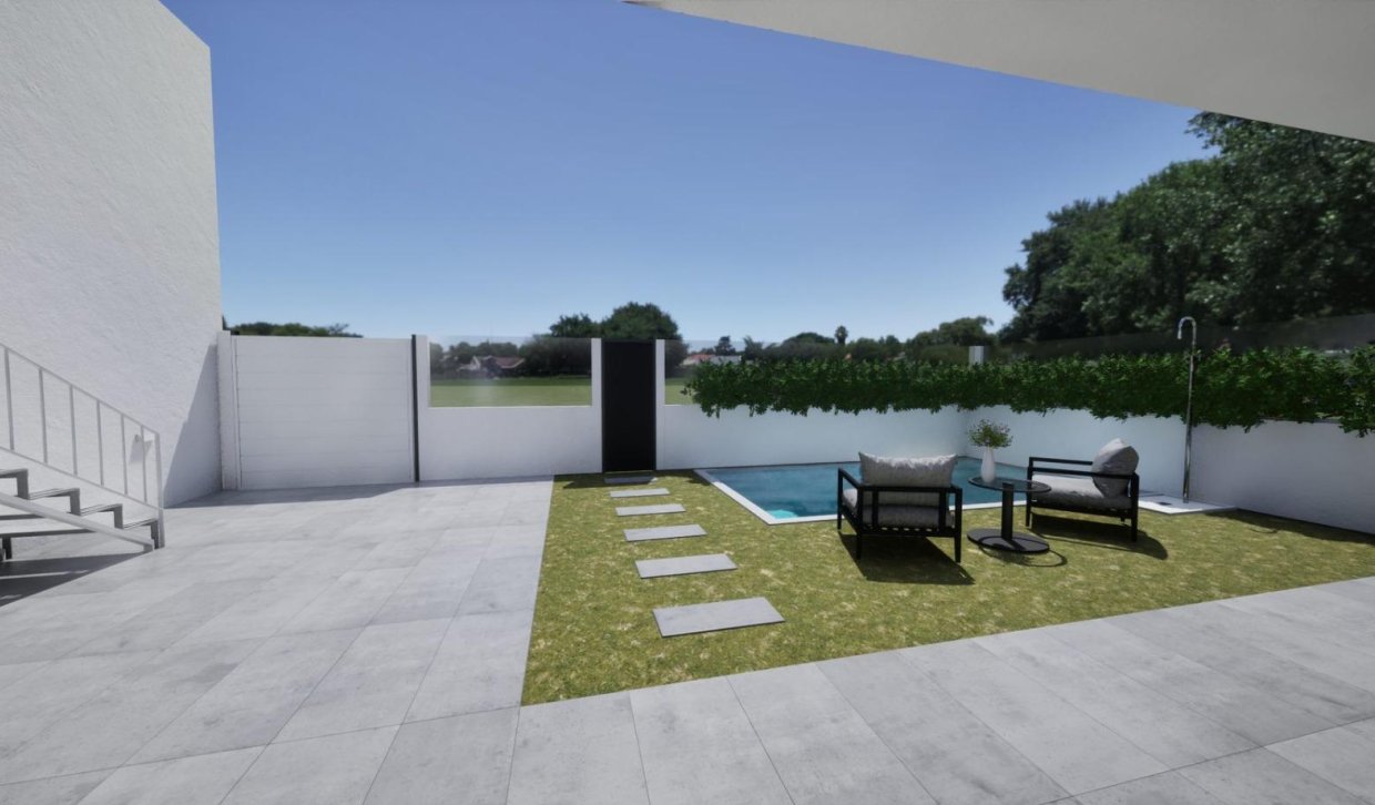 Nieuwbouw Woningen - Vier woningen in één blok - Torre Pacheco - pueblo