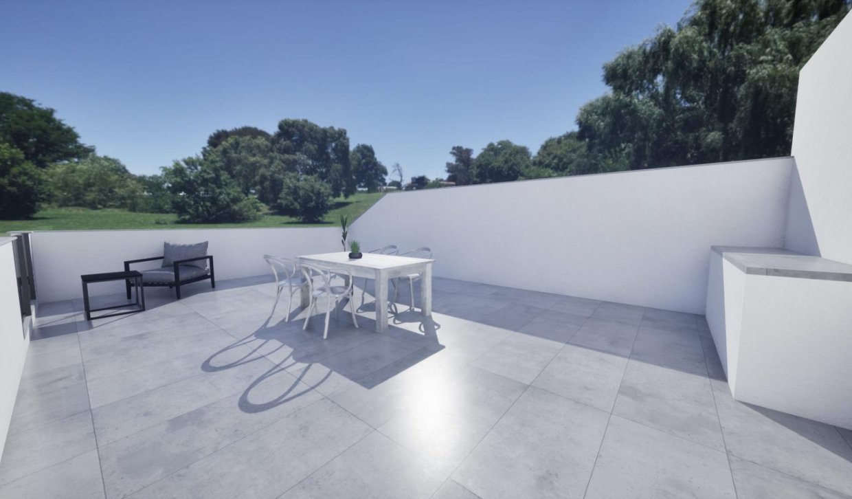 Nieuwbouw Woningen - Vier woningen in één blok - Torre Pacheco - pueblo