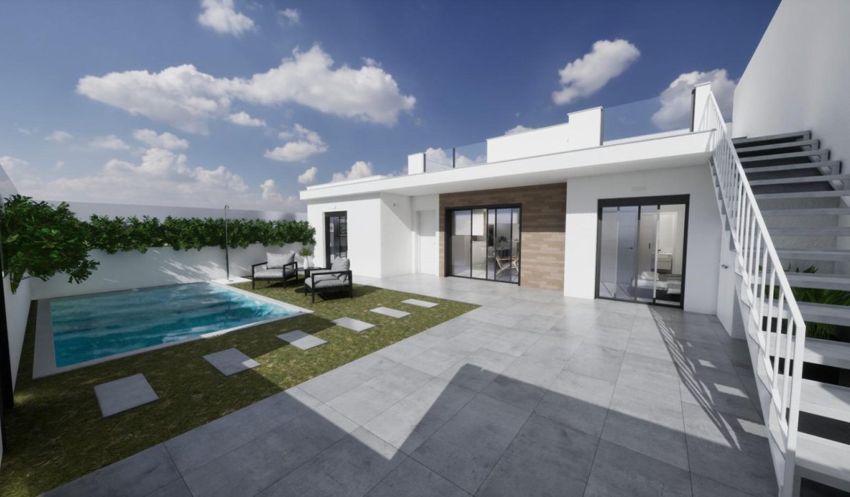 Nieuwbouw Woningen - Vier woningen in één blok - Torre Pacheco - pueblo