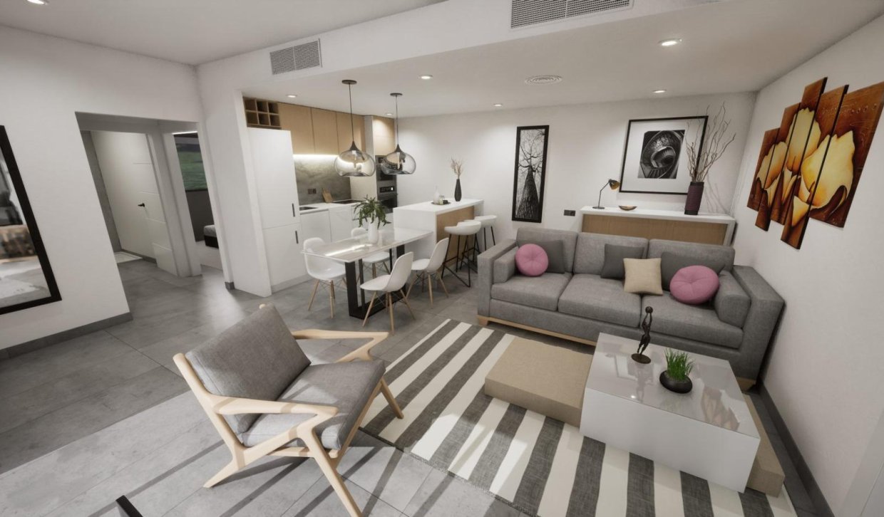Nieuwbouw Woningen - Vier woningen in één blok - Torre Pacheco - pueblo