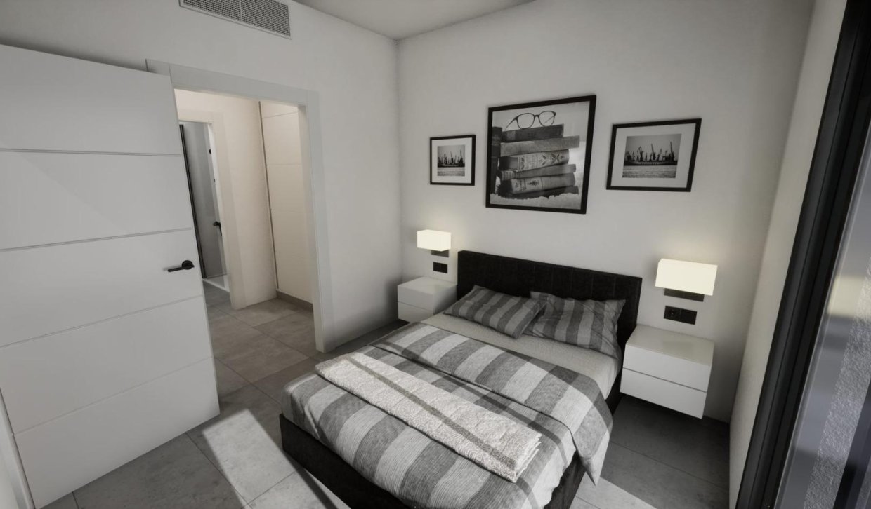 Nieuwbouw Woningen - Vier woningen in één blok - Torre Pacheco - pueblo
