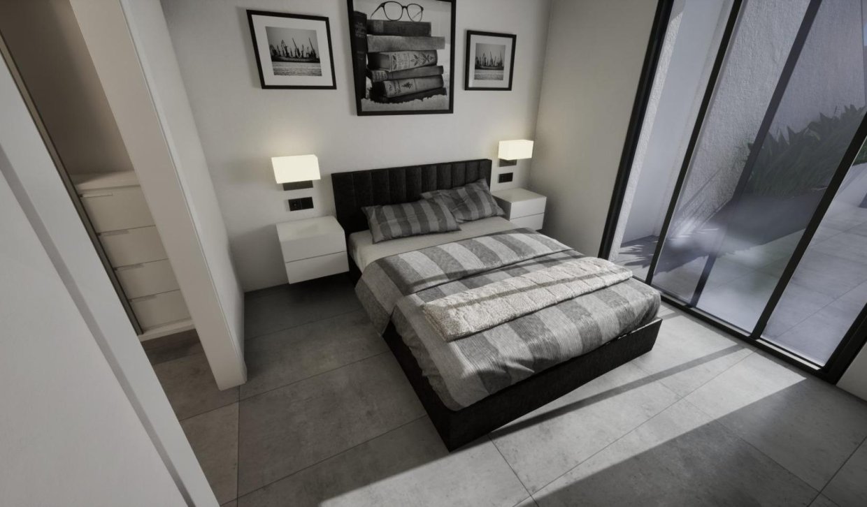 Nieuwbouw Woningen - Vier woningen in één blok - Torre Pacheco - pueblo