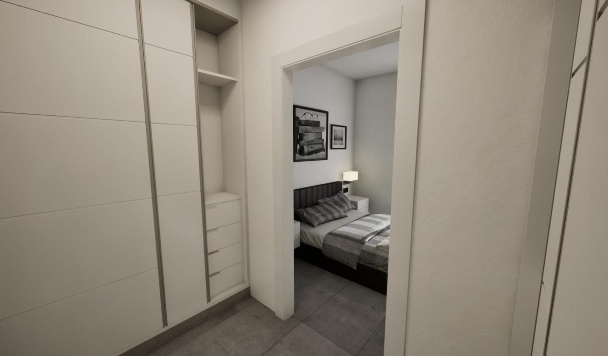 Nieuwbouw Woningen - Vier woningen in één blok - Torre Pacheco - pueblo