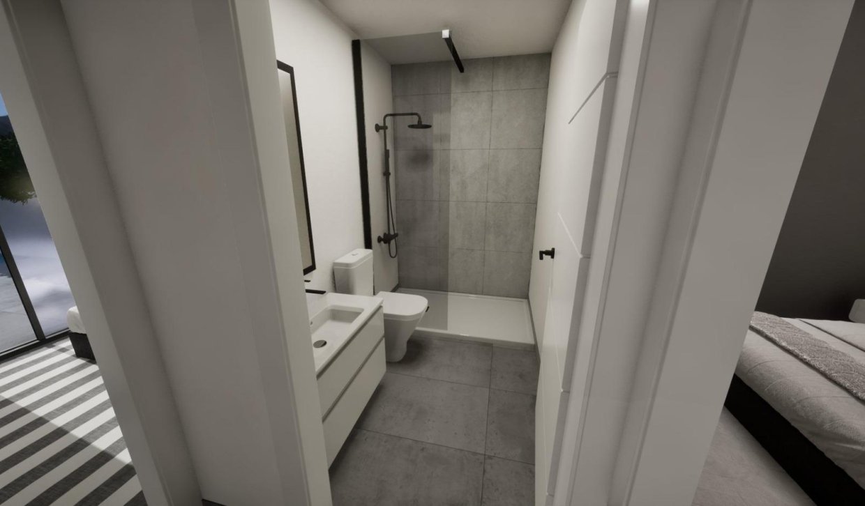Nieuwbouw Woningen - Vier woningen in één blok - Torre Pacheco - pueblo