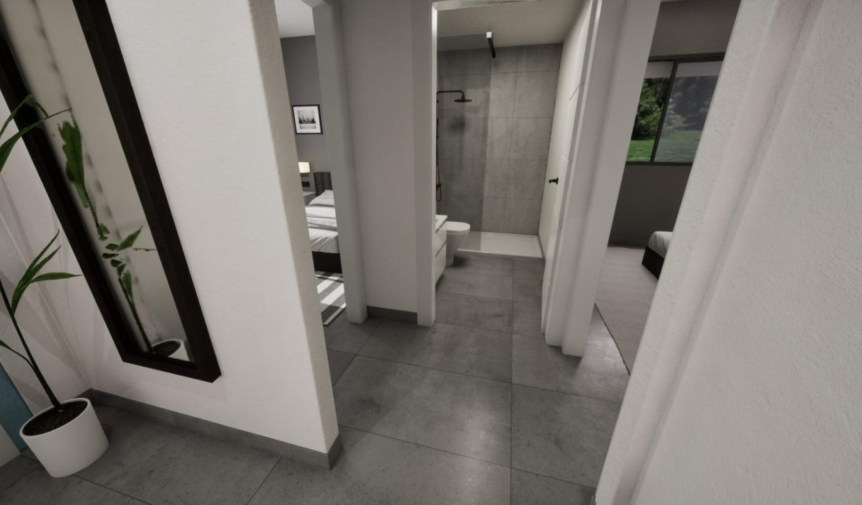 Nieuwbouw Woningen - Vier woningen in één blok - Torre Pacheco - pueblo