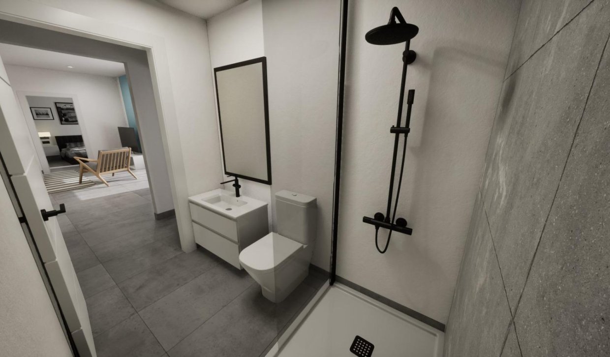 Nieuwbouw Woningen - Vier woningen in één blok - Torre Pacheco - pueblo