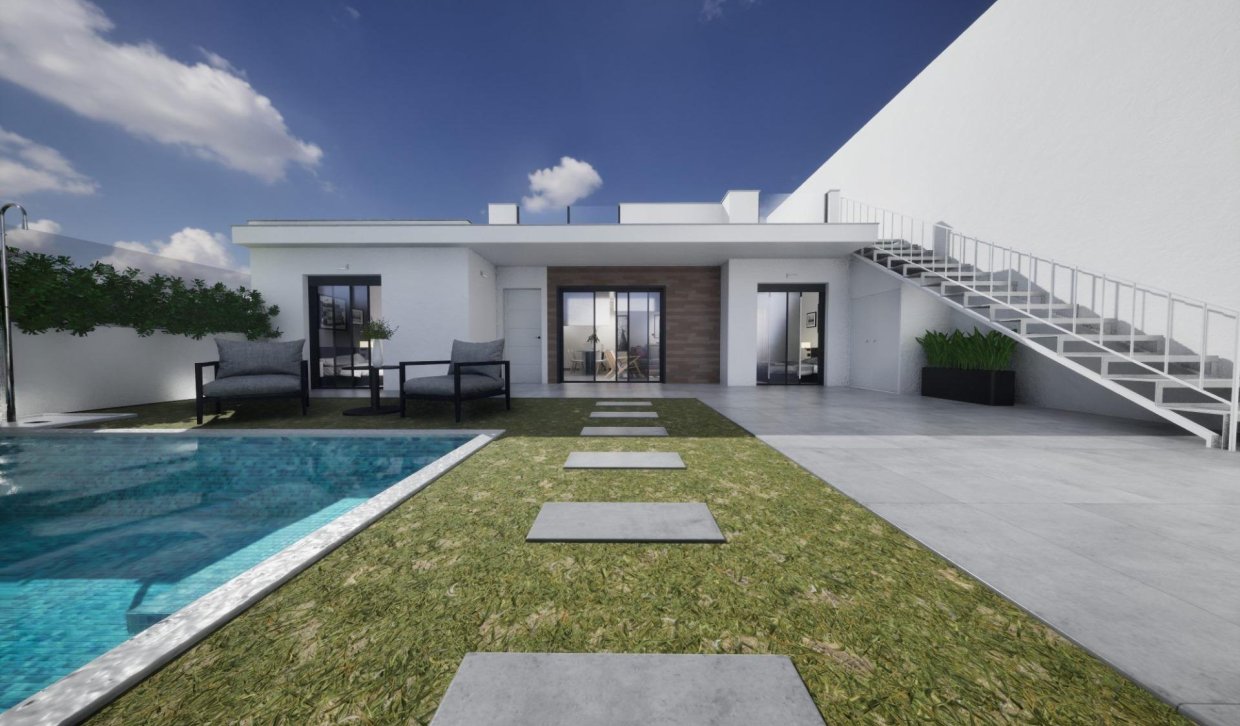 Nieuwbouw Woningen - Vier woningen in één blok - Torre Pacheco - pueblo