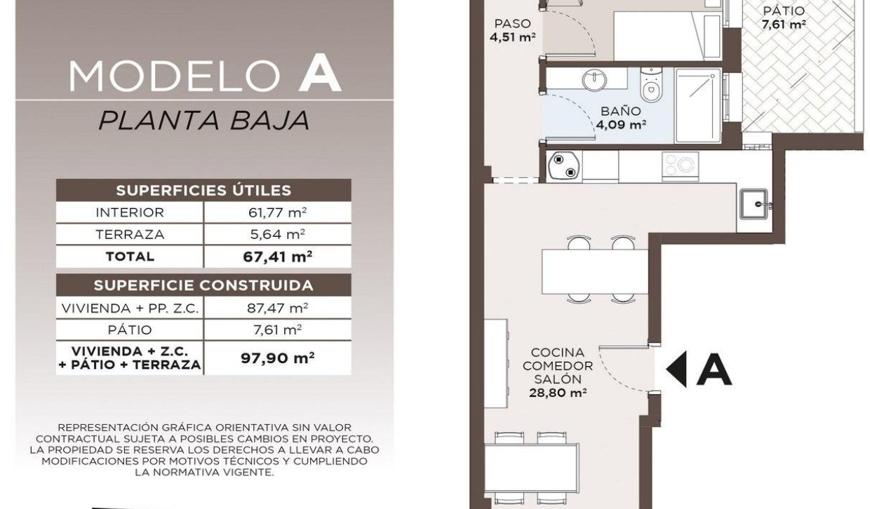 Nouvelle construction - Appartement - Torrevieja - Playa de El Cura