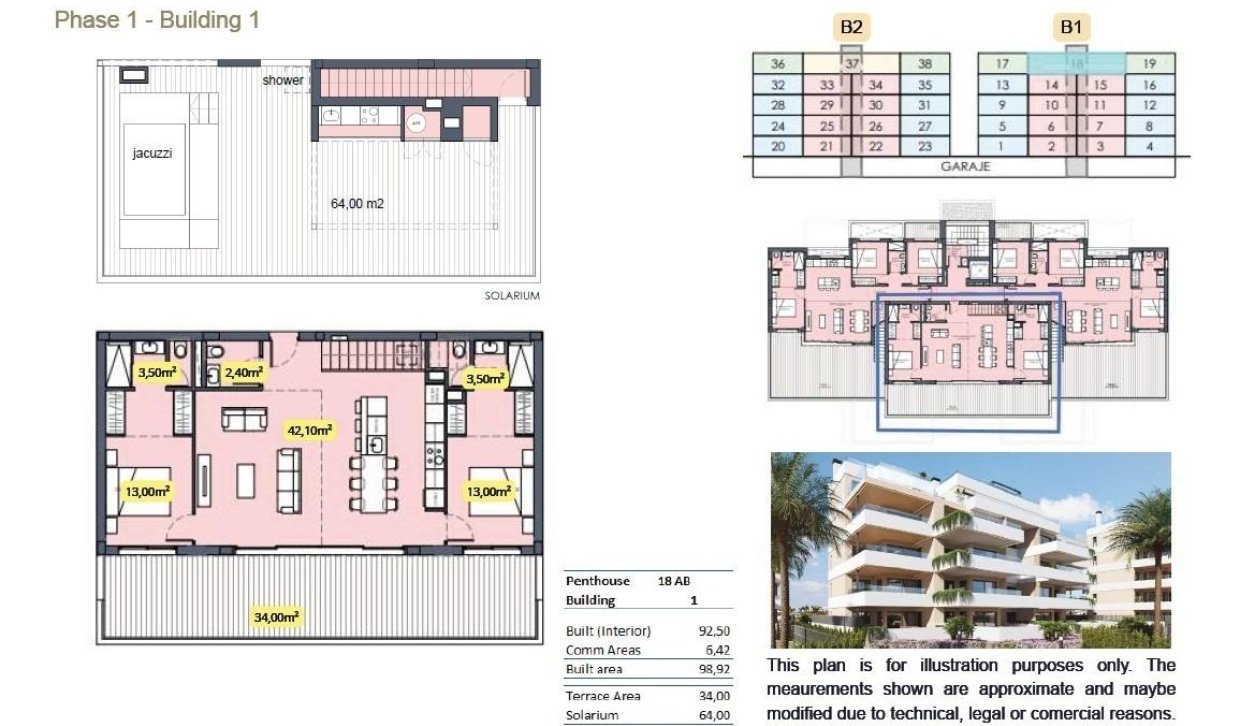 Nieuwbouw Woningen - Penthouse - Torre Pacheco - Santa Rosalia Lake And Life Resort