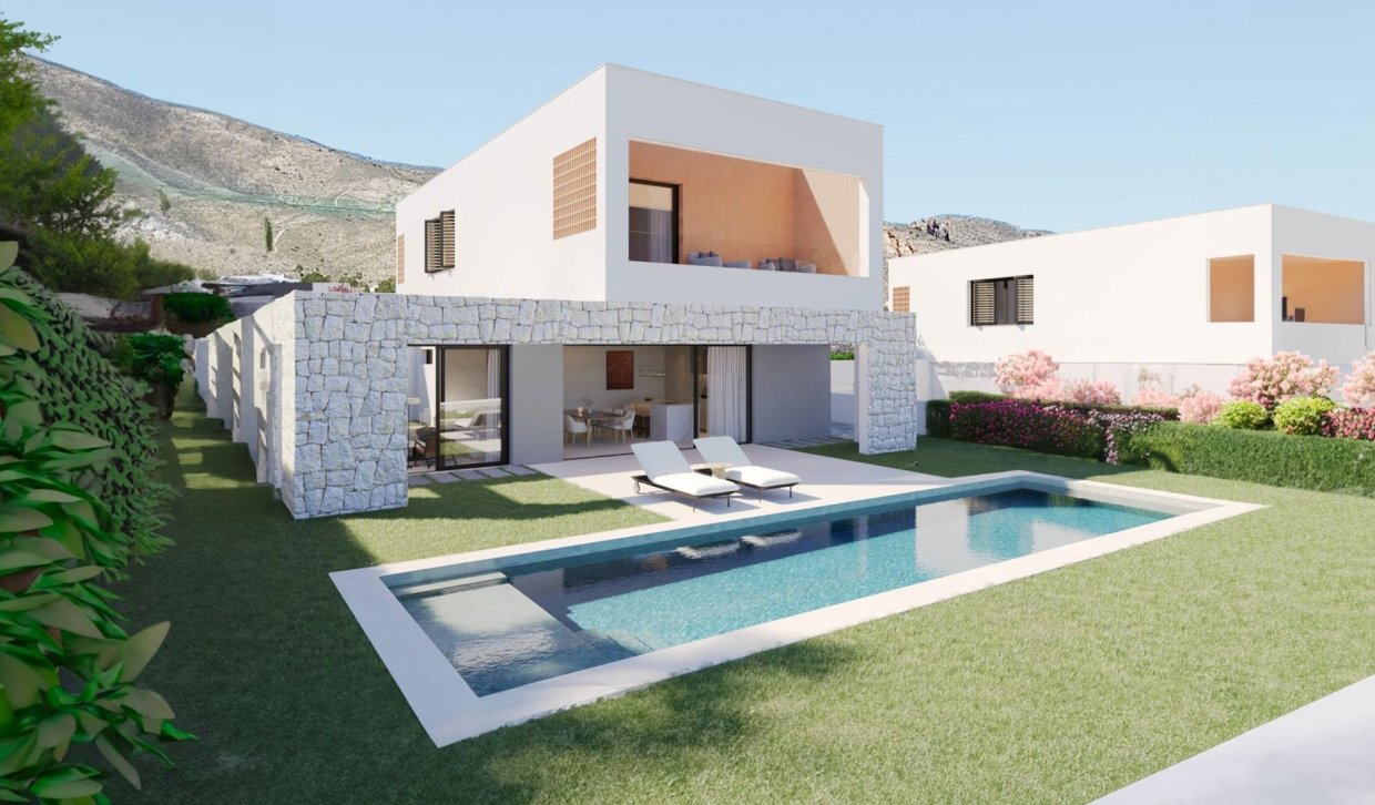 Obra nueva - Villa - Finestrat - Campana Garden
