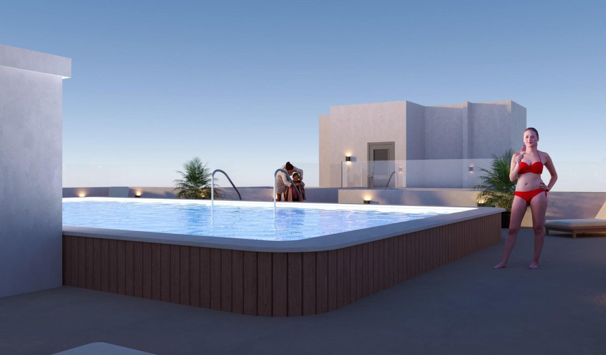 Obra nueva - Apartamento  - San Miguel de Salinas - Pueblo