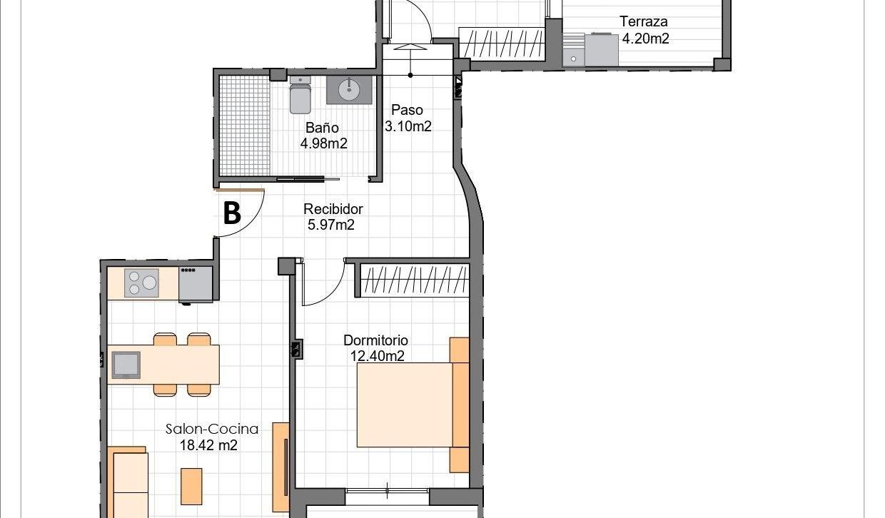 Nouvelle construction - Appartement - San Pedro del Pinatar - Lo Pagan