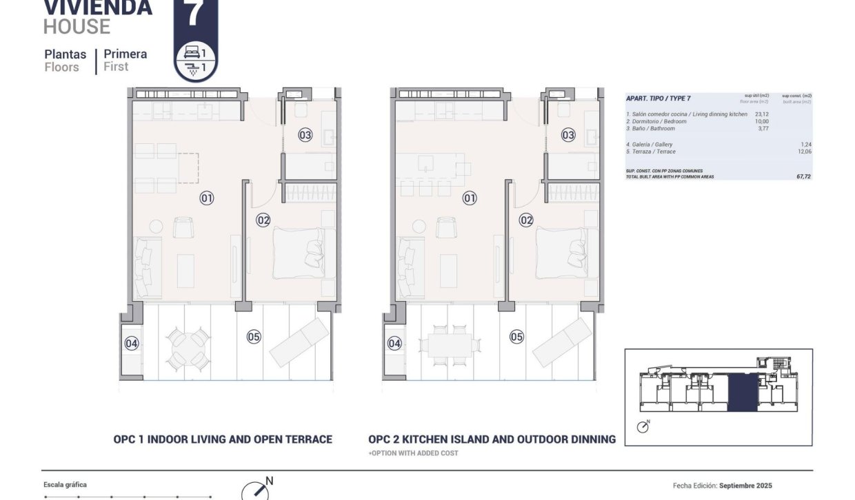 Nouvelle construction - Appartement - Villajoyosa - Puntes del Moro