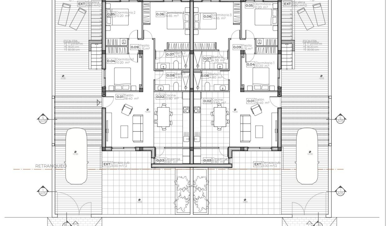 Obra nueva - Villa - Puerto de Mazarron - Caleñares