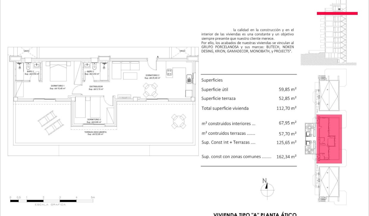 Nieuwbouw Woningen - Penthouse - Villajoyosa - Cala de Finestrat
