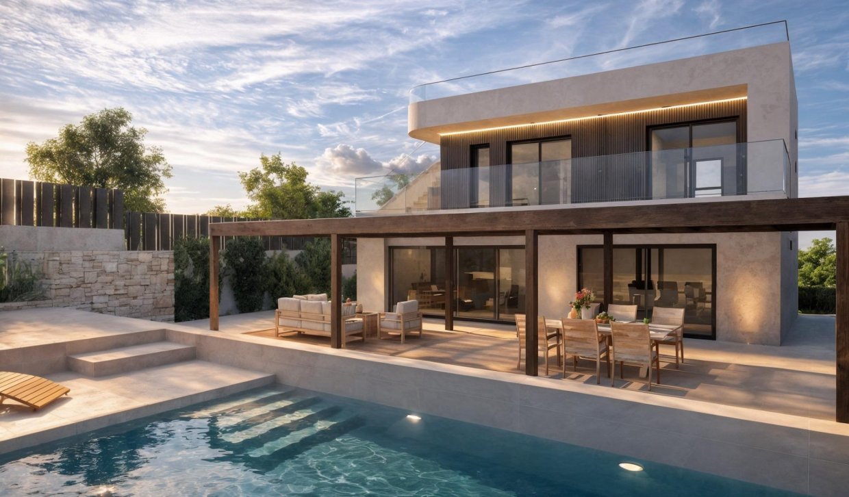 Nowy budynek - Villa - Cabo de Palos - Cala Flores