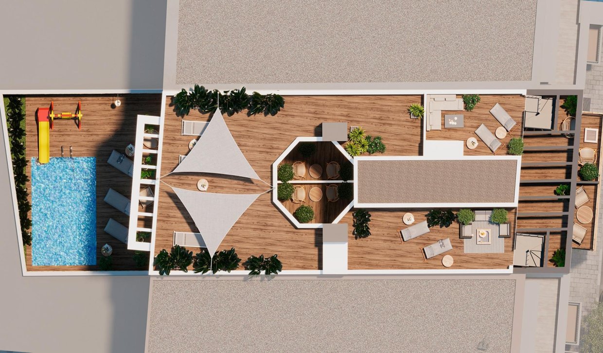 Nieuwbouw Woningen - Appartement  - Torrevieja - Playa de El Cura