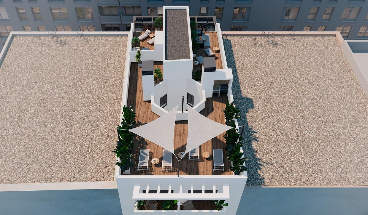 Nieuwbouw Woningen - Appartement  - Torrevieja - Playa de El Cura