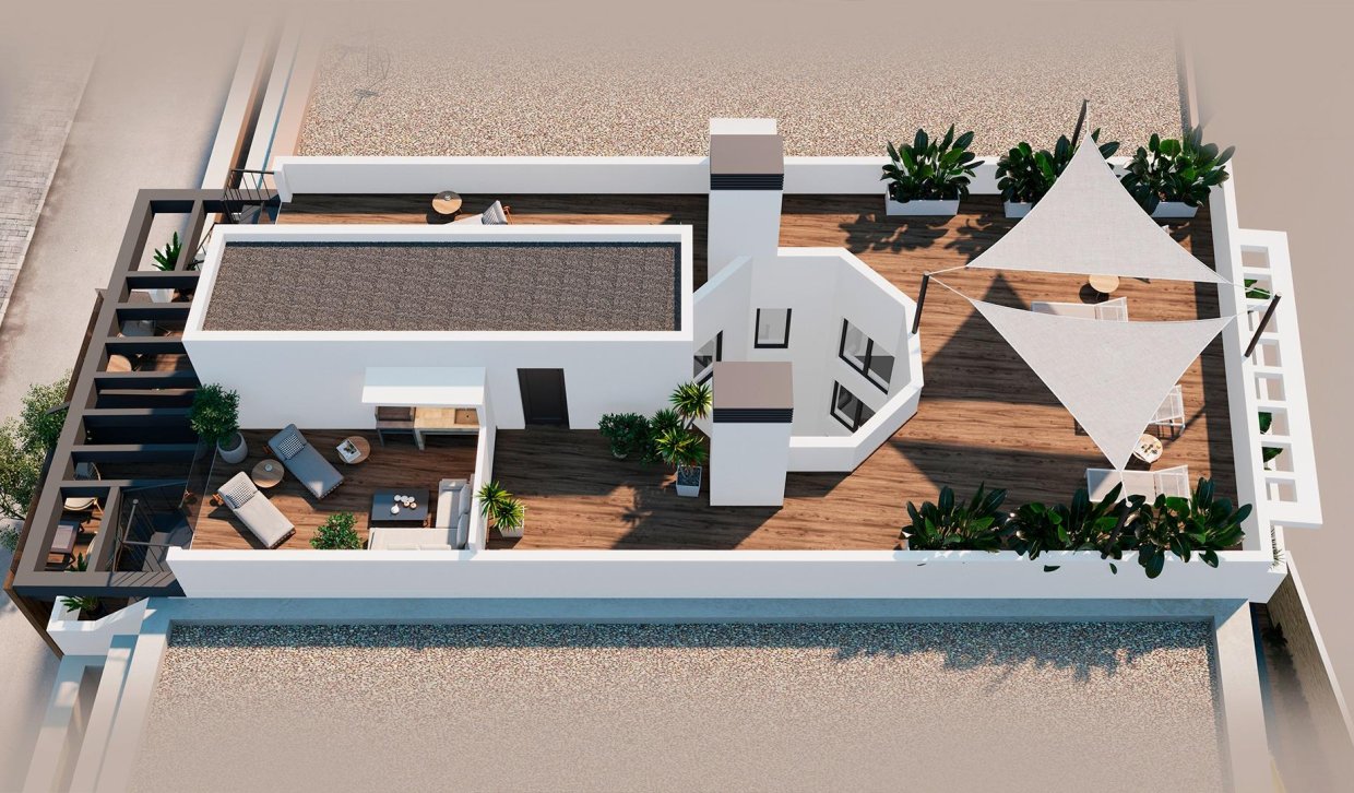 Nieuwbouw Woningen - Appartement  - Torrevieja - Playa de El Cura