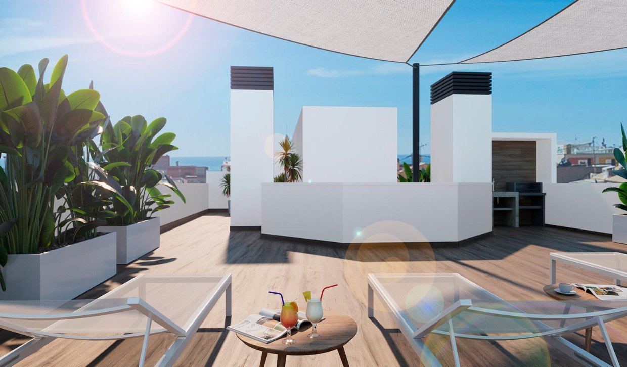 Nieuwbouw Woningen - Appartement  - Torrevieja - Playa de El Cura