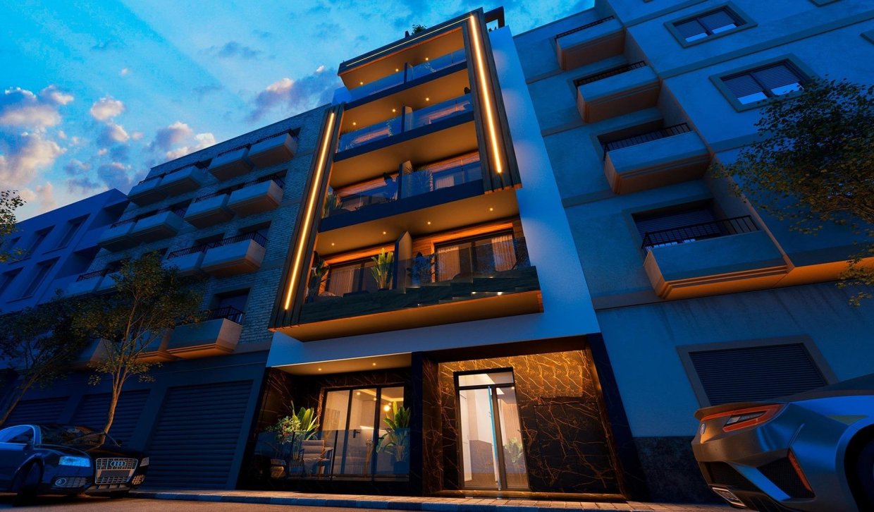 Nieuwbouw Woningen - Appartement  - Torrevieja - Playa de El Cura