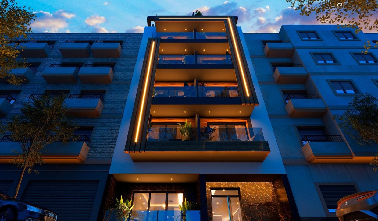 Nieuwbouw Woningen - Appartement  - Torrevieja - Playa de El Cura