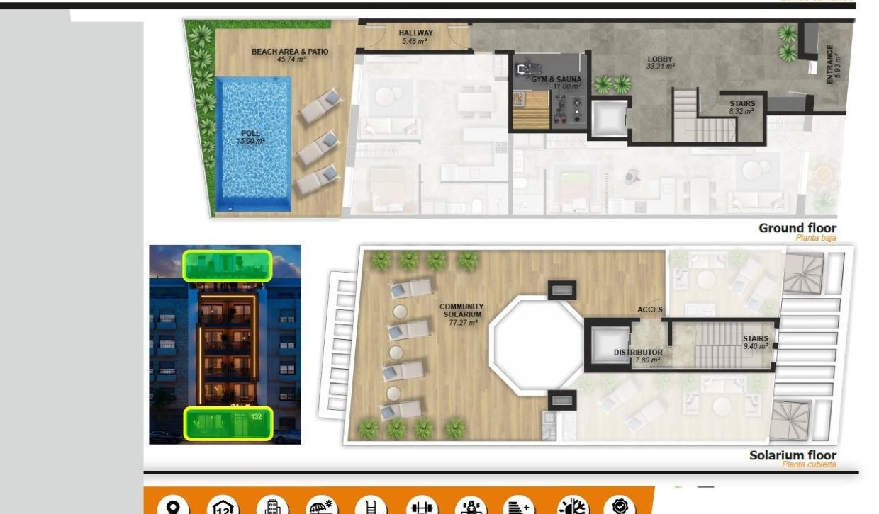 Nieuwbouw Woningen - Appartement  - Torrevieja - Playa de El Cura