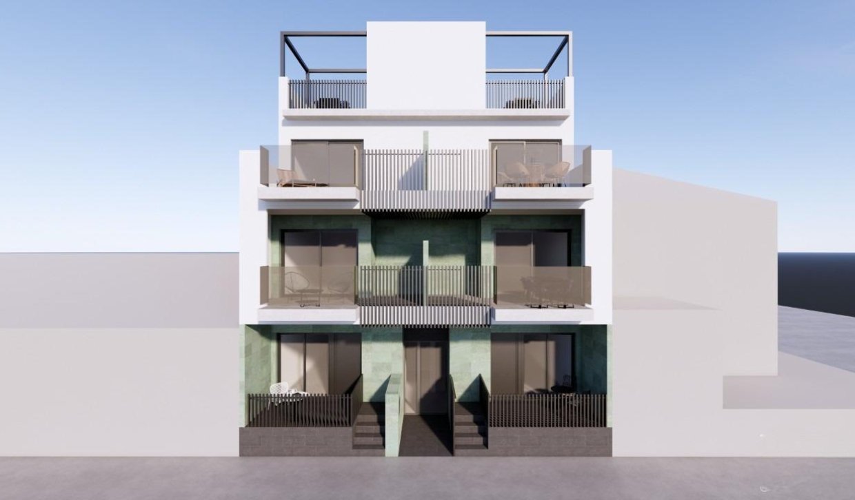 Nieuwbouw Woningen - Appartement  - Pilar de la Horadada - Torre De La Horadada