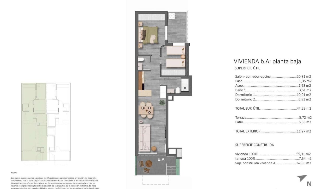 Nieuwbouw Woningen - Appartement  - Pilar de la Horadada - Torre De La Horadada