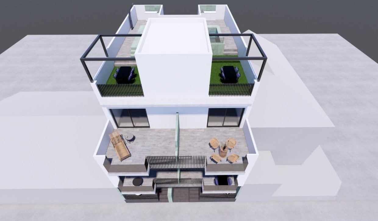 Nieuwbouw Woningen - Appartement  - Pilar de la Horadada - Torre De La Horadada
