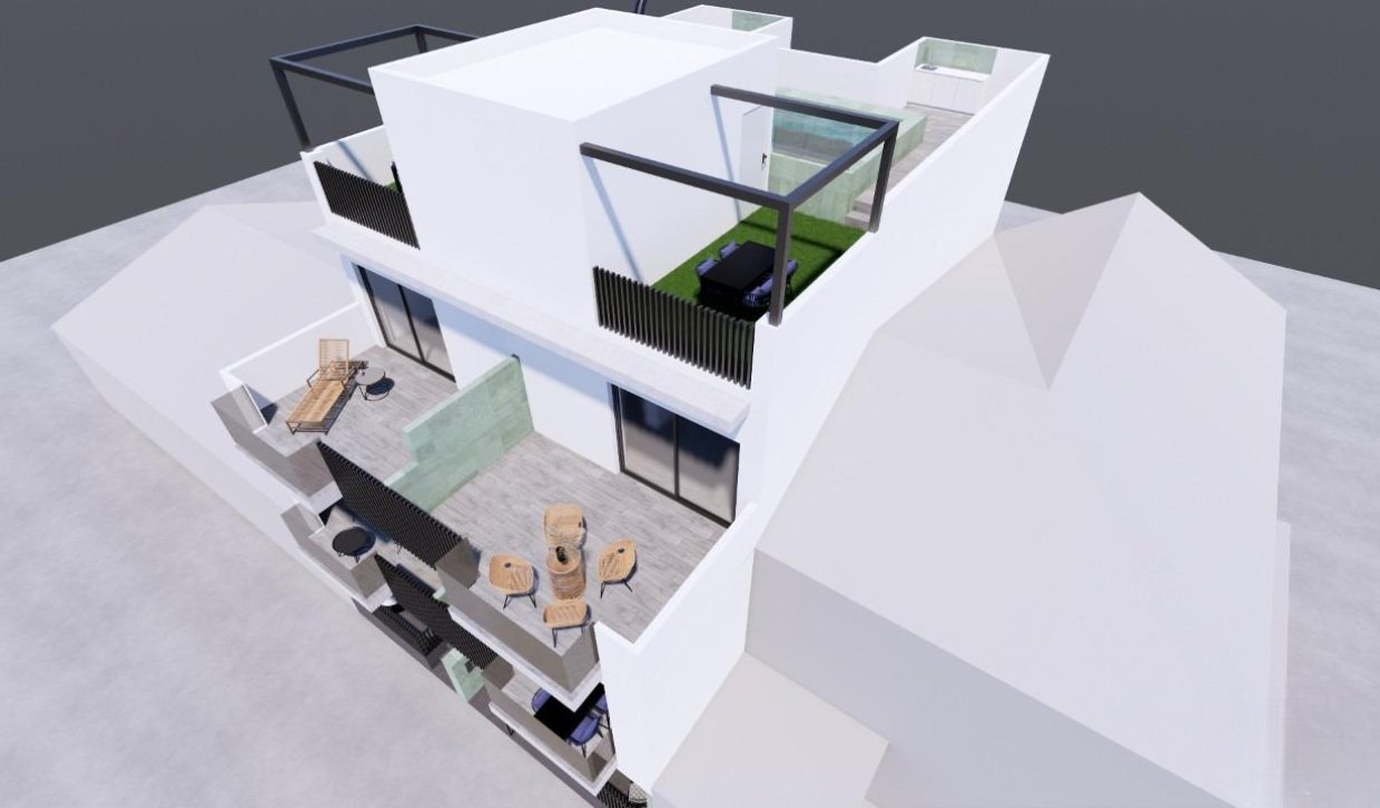 Nieuwbouw Woningen - Appartement  - Pilar de la Horadada - Torre De La Horadada