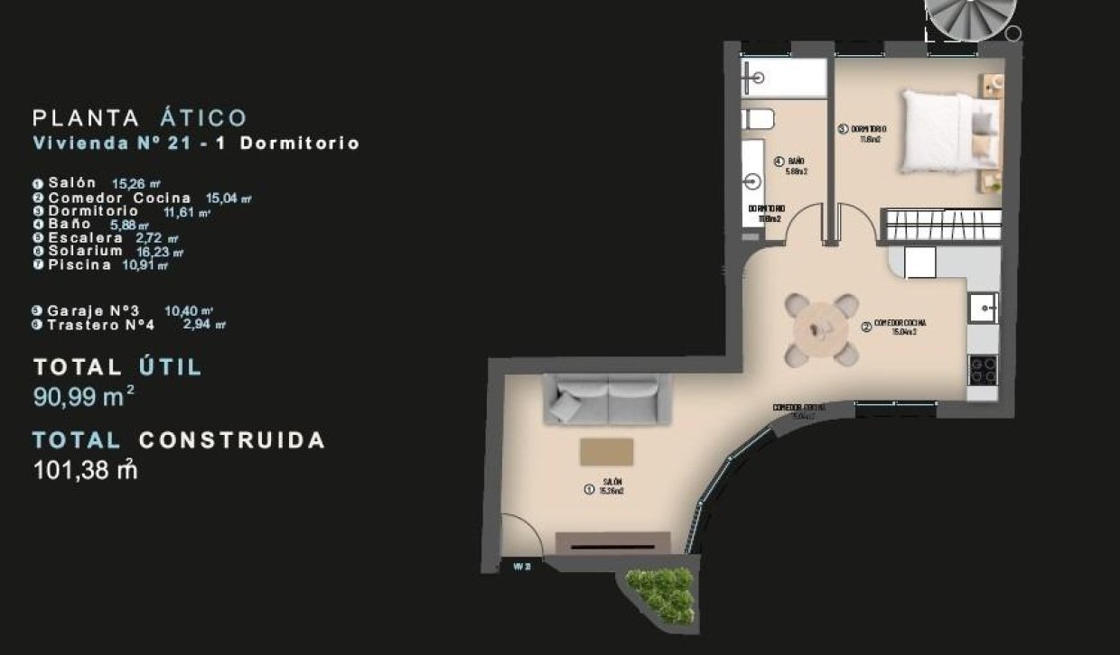 Nieuwbouw Woningen - Penthouse - Torrevieja - Centro