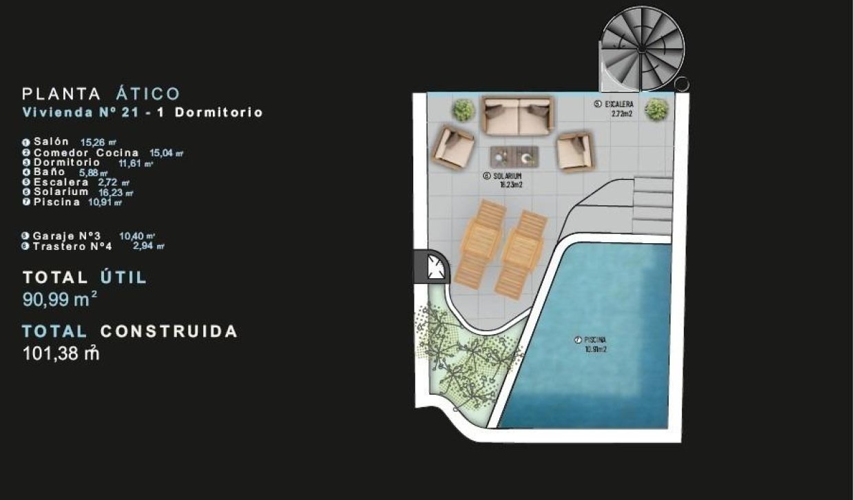 Nieuwbouw Woningen - Penthouse - Torrevieja - Centro