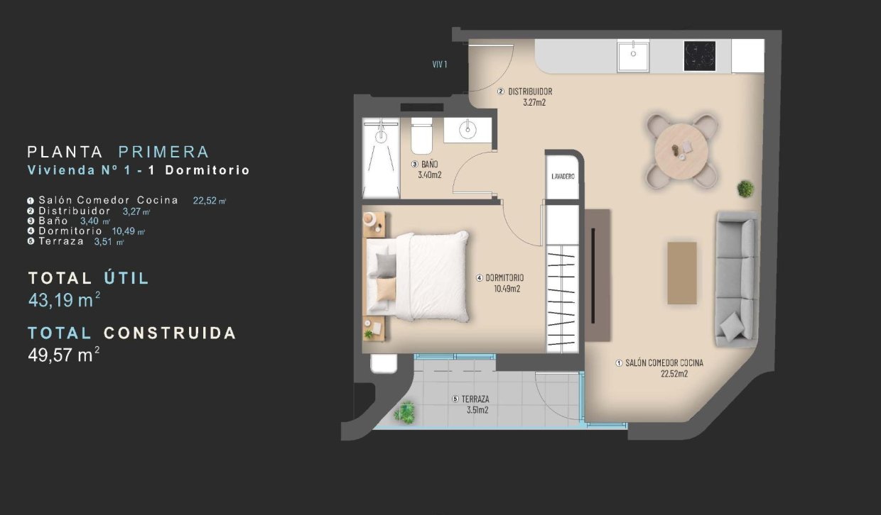 Nieuwbouw Woningen - Appartement  - Torrevieja - Centro