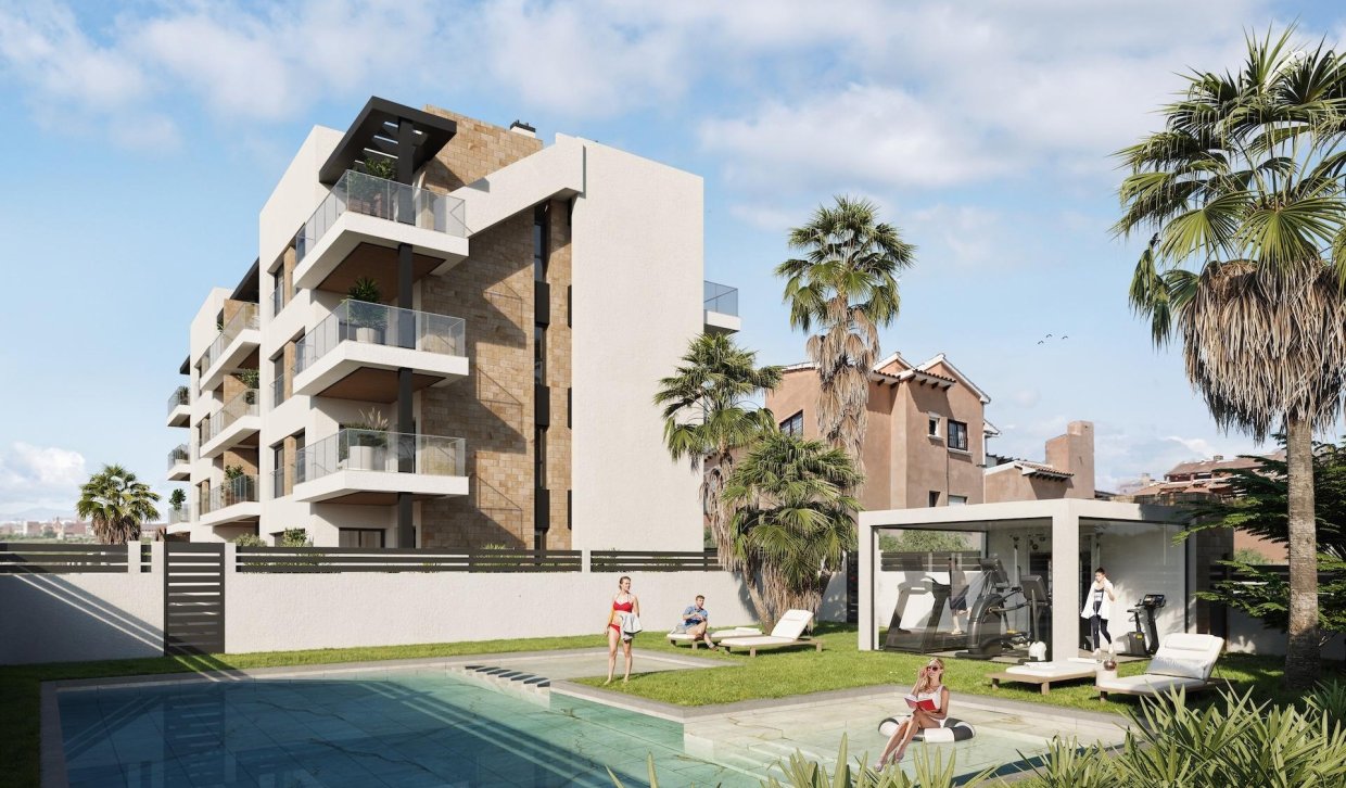 Nowy budynek - Mieszkanie w bloku - Torrevieja - Aguas Nuevas