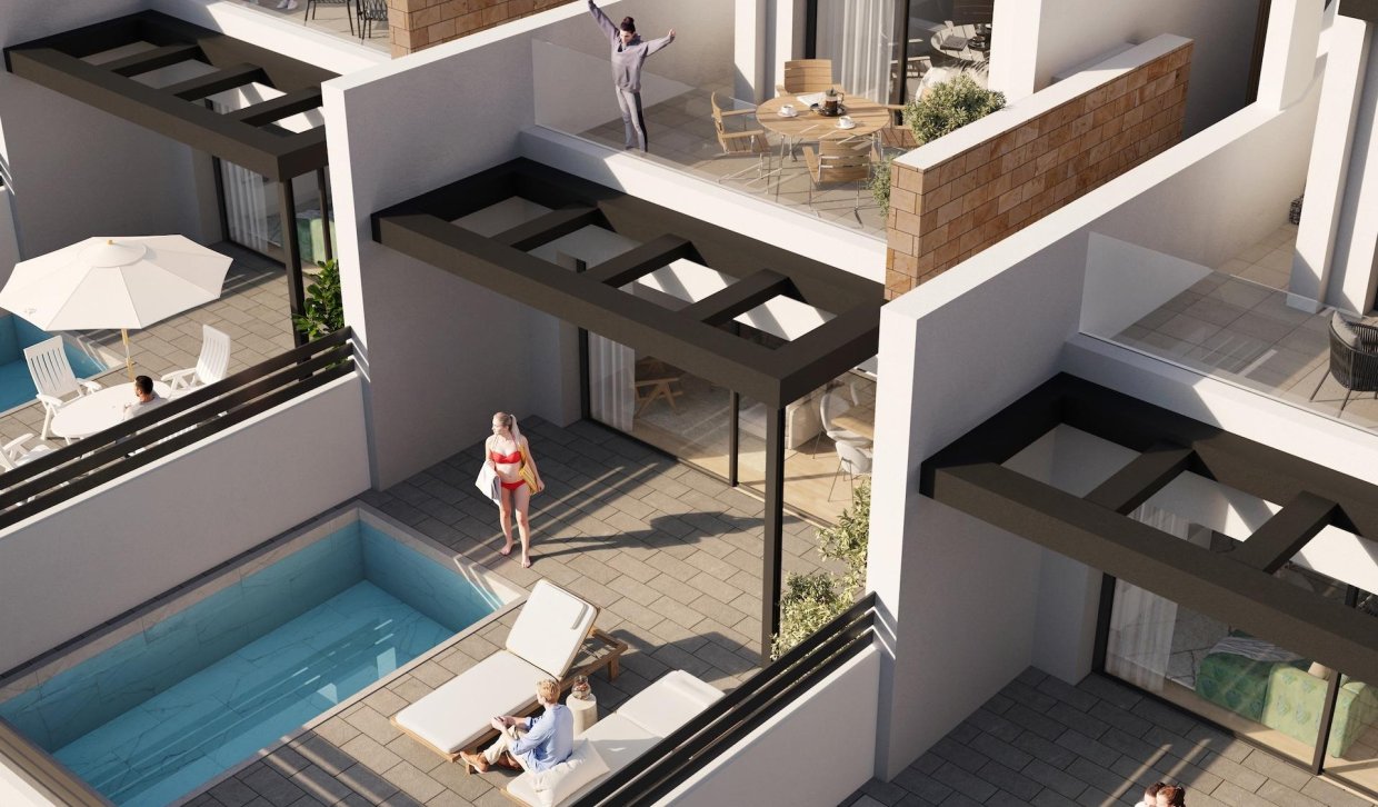 Nowy budynek - Mieszkanie w bloku - Torrevieja - Aguas Nuevas